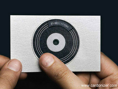 名刺のアイデア For Dj Dj Business Cards Soft Tempo Records Magazine