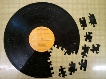 レコード・ジクソーパズル / Vintage LP Record Puzzle