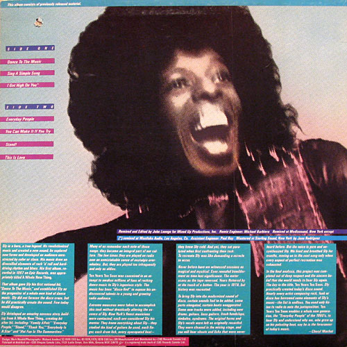 Sly Stone - Ten Years Too Soon Sly Stone - Ten Years Too Soon
