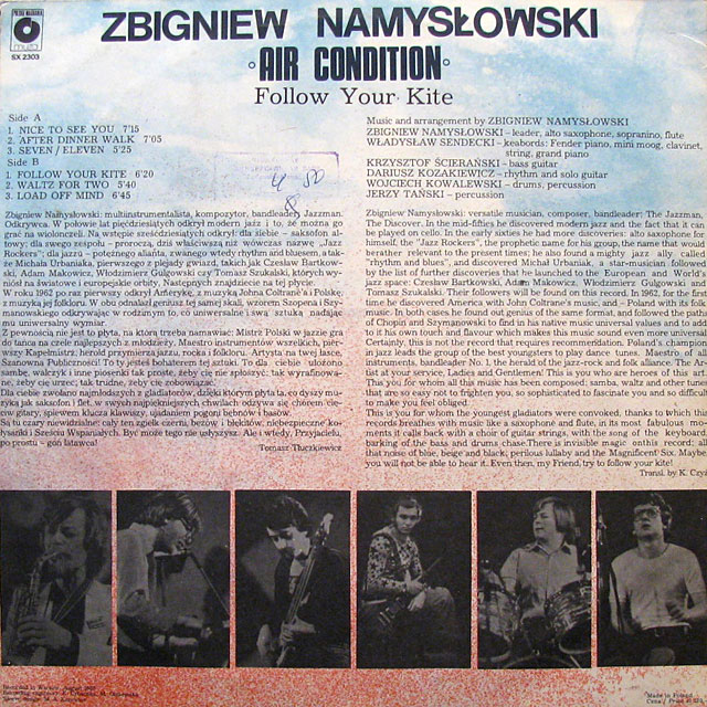 Zbigniew Namyslowski Air Condition Zbigniew Namyslowski Air Condition