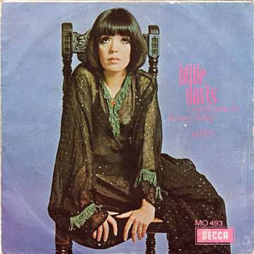 BILLIE DAVIS / I Want You To Be My Baby / Suffer