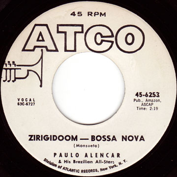 PAULO ALENCAR & HIS BRAZILIAN ALL-STARS / Zirigidoom